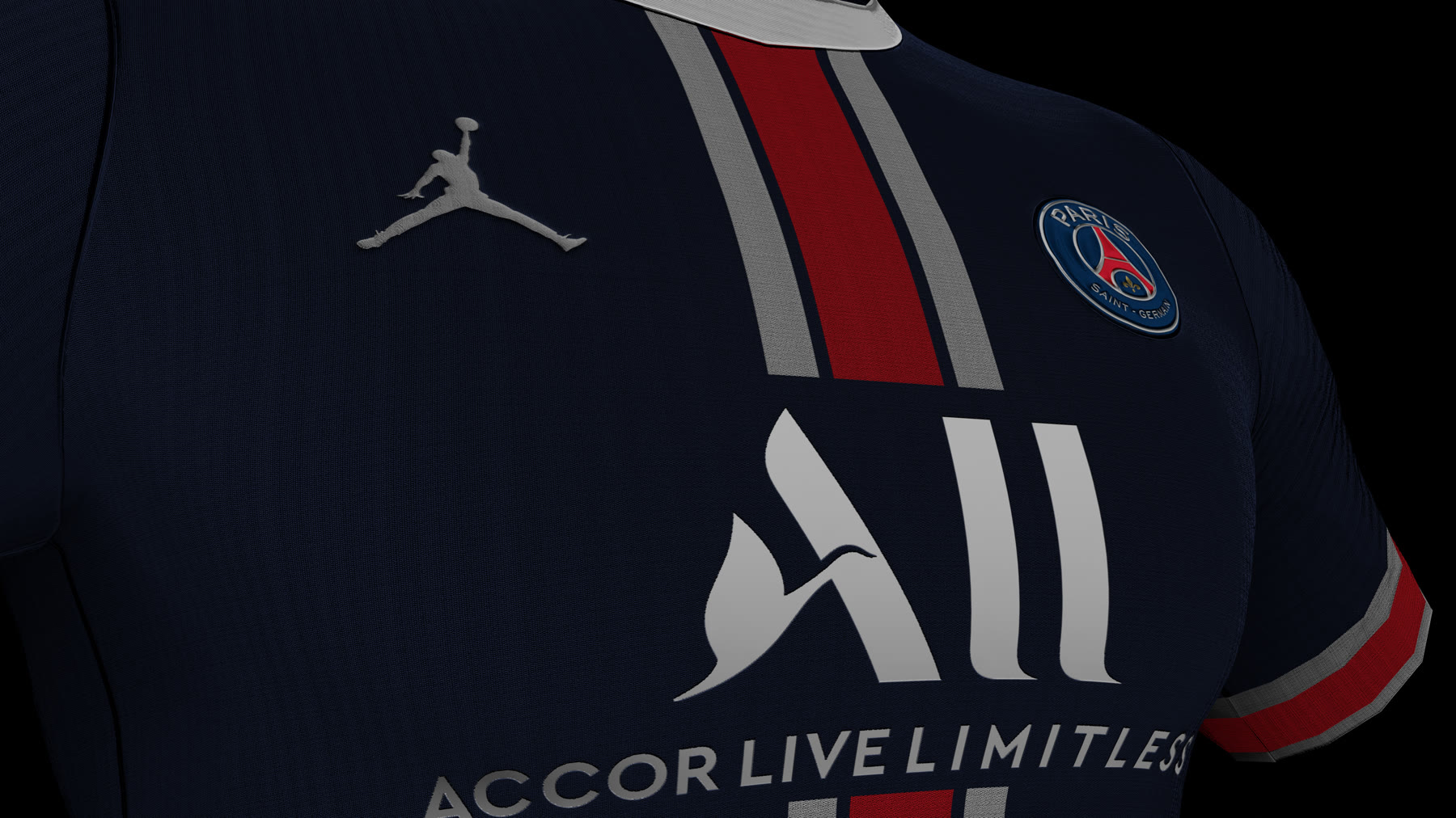 Photorealistic Cycles render of the jersey