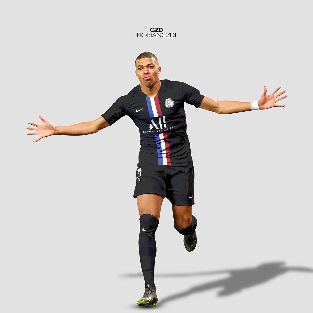 PSG kit mockup shared on Instagram