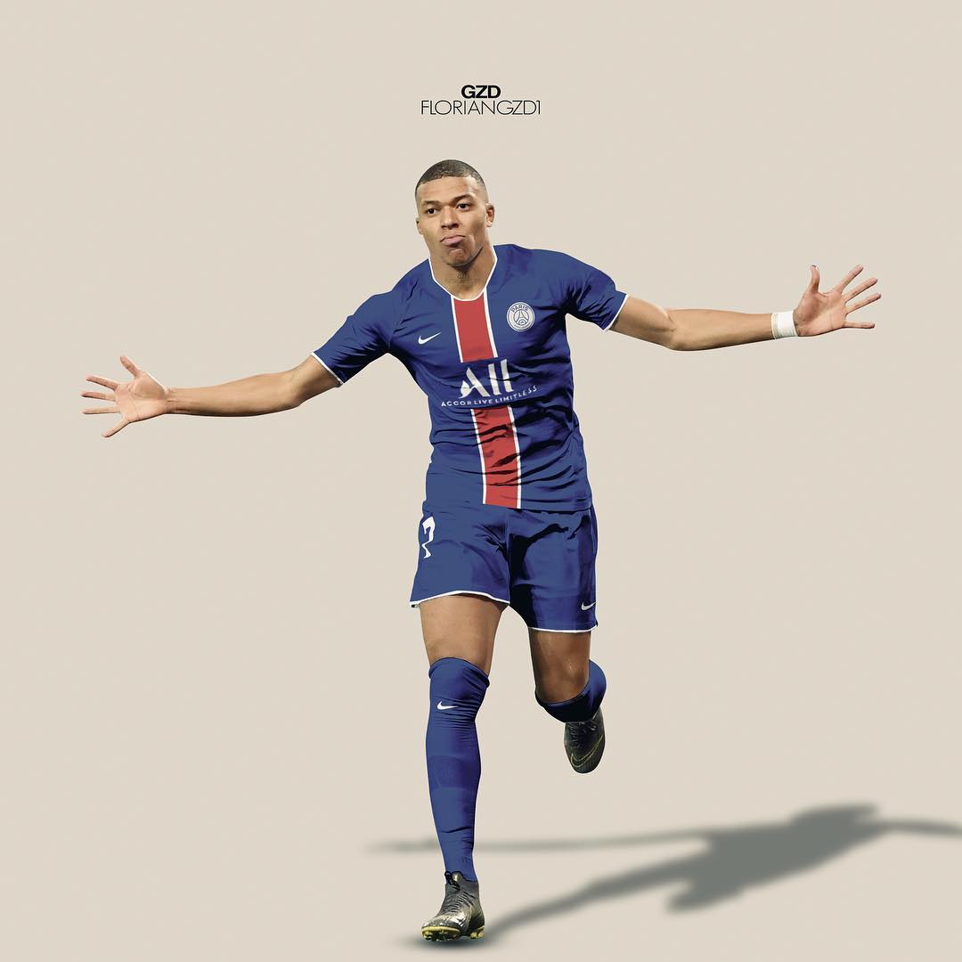 PSG kit mockup shared on Instagram