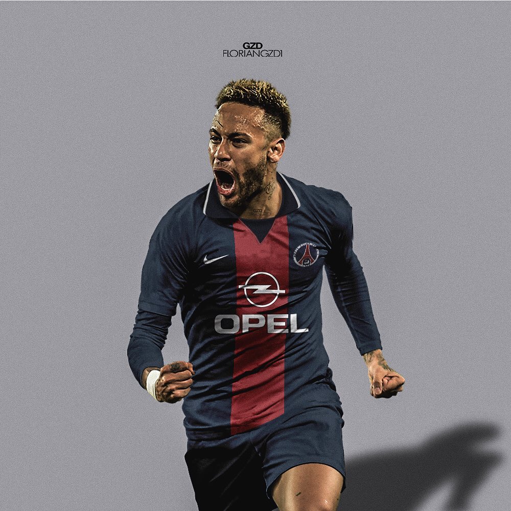 PSG kit mockup shared on Instagram