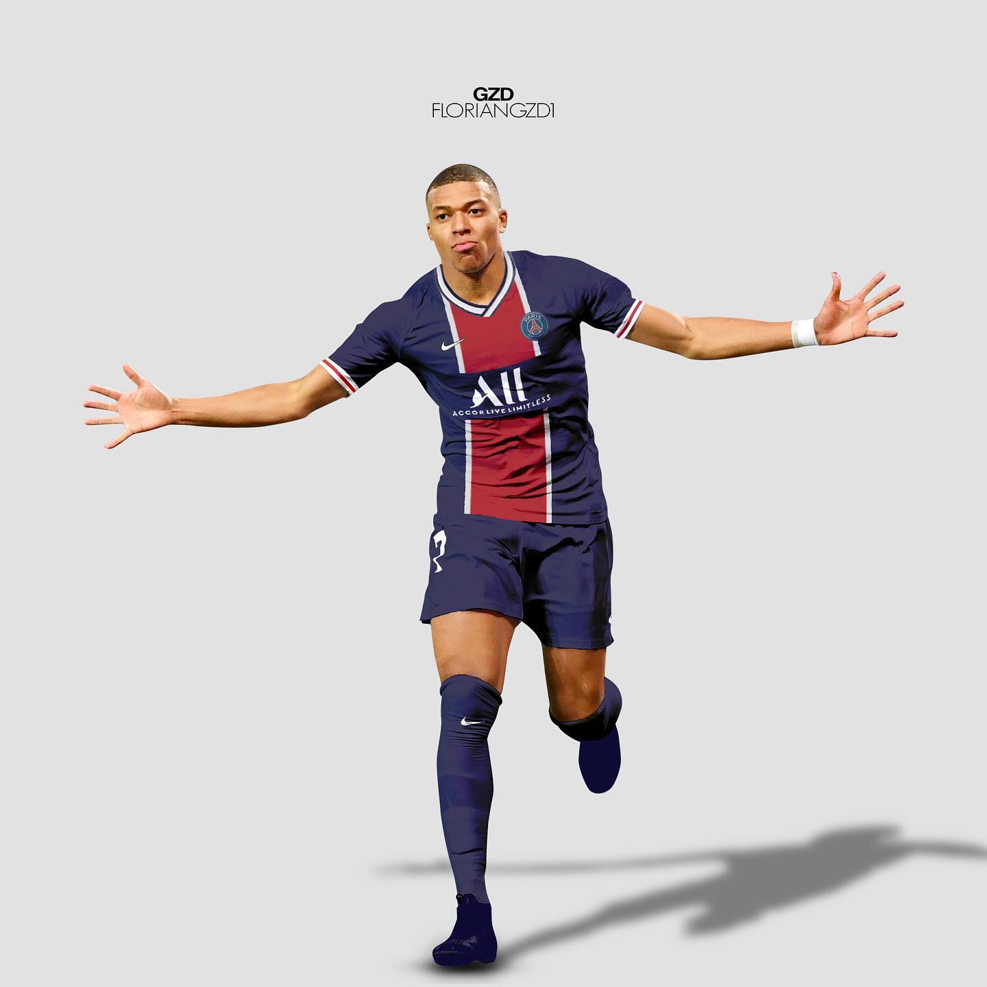 PSG kit mockup shared on Instagram