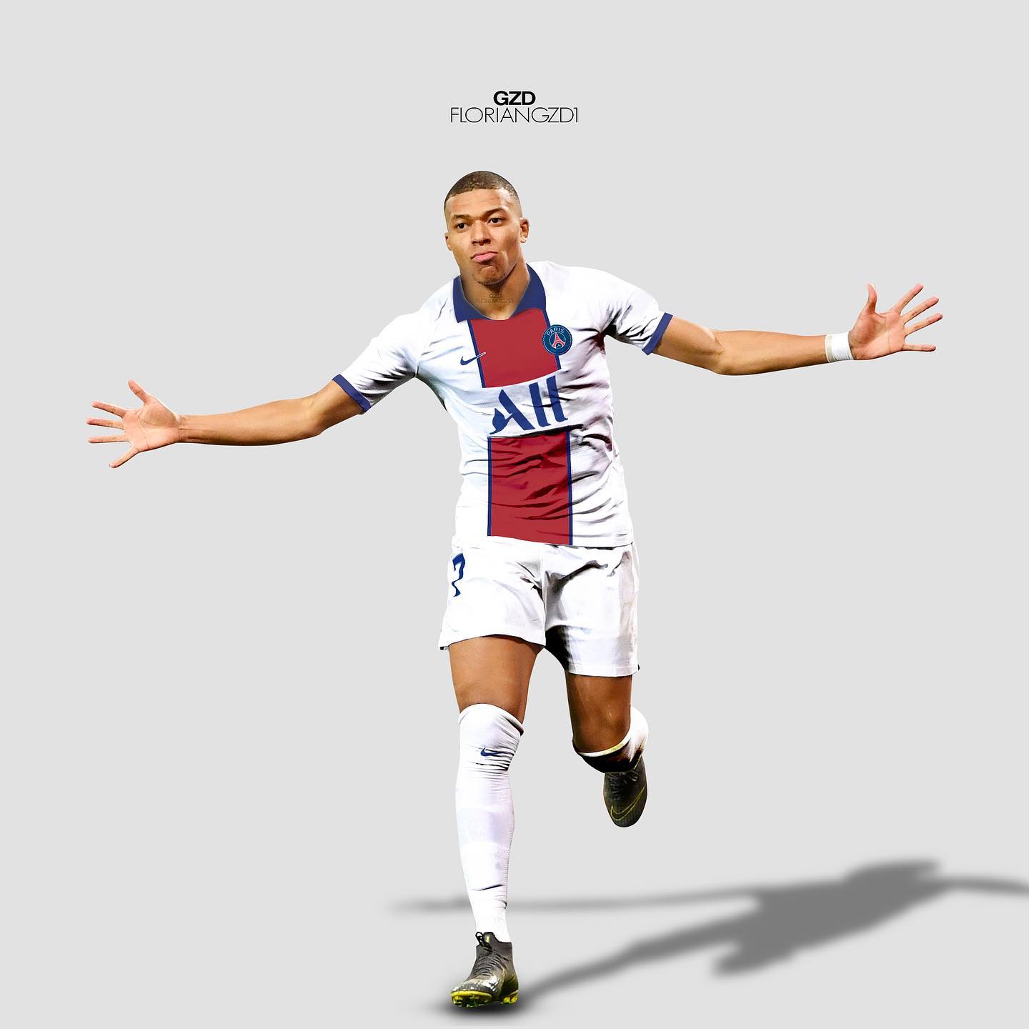 PSG kit mockup shared on Instagram