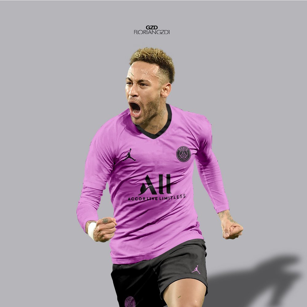 PSG kit mockup shared on Instagram